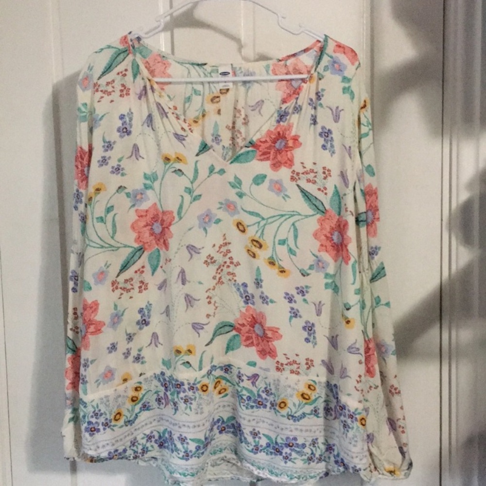 Old Navy Floral Top